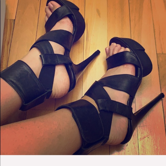 Cinzia Araia made in ITALY high heel sandals 36 - Picture 6 of 7